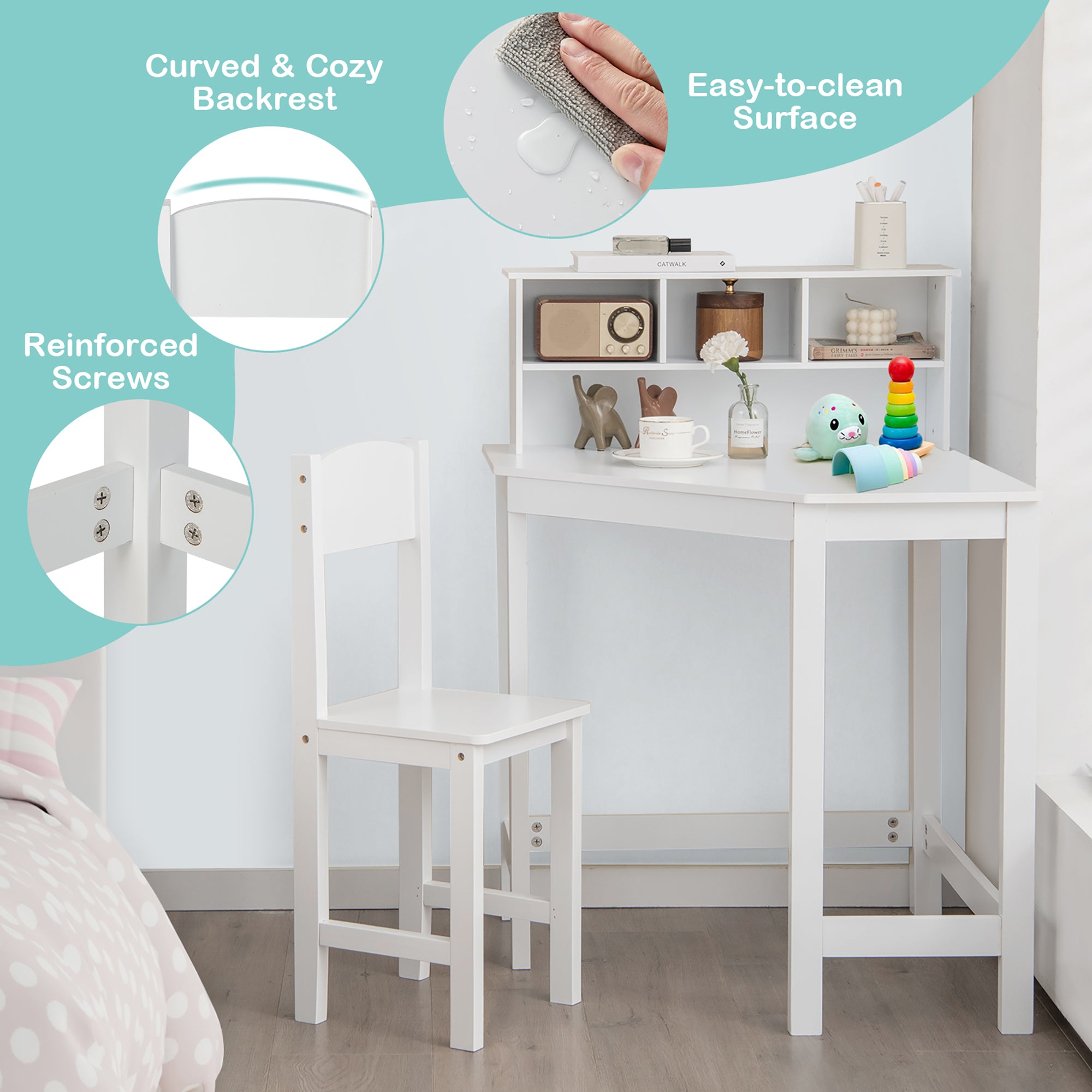Kids Corner Desk & Chair Set